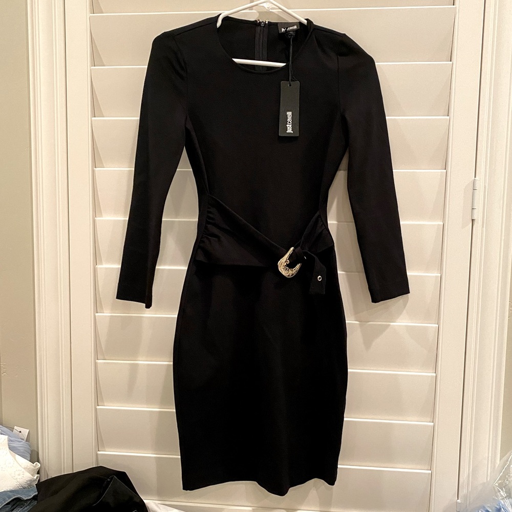 BNWT Just Cavalli black dress